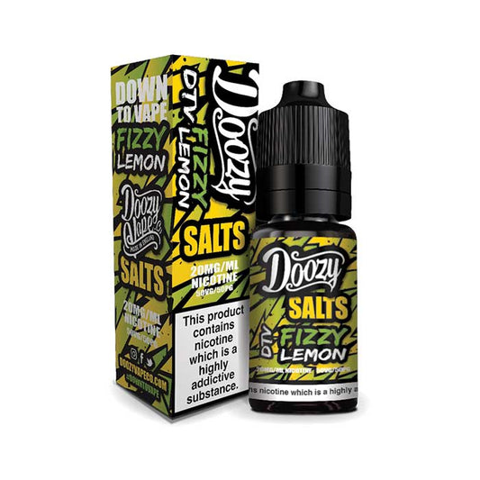 Doozy Salt - Fizzy Lemon 10ml Nic Salt E-Liquid - 10mg