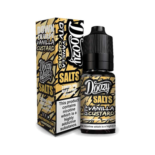 Doozy Salt - Vanilla Custard 10ml Nic Salt E-Liquid - 20mg