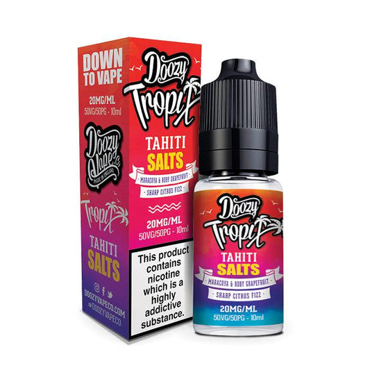 Doozy Tropix Salts - Tahiti 10ml Salt Nic E-Liquid