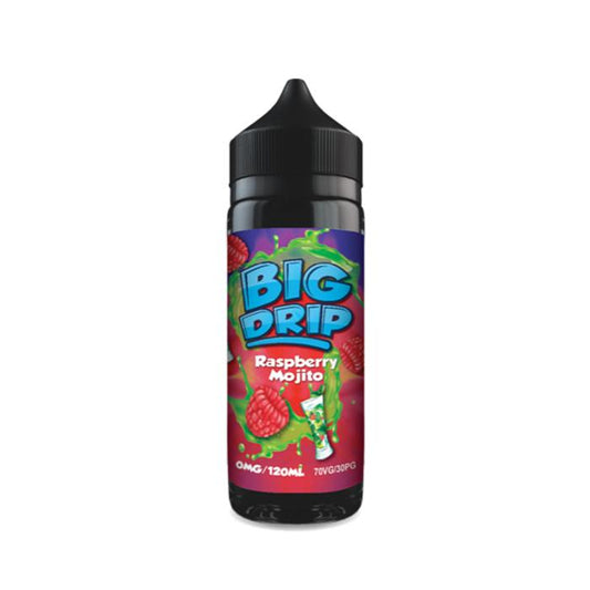 Big Drip - Raspberry Mojito 100ml Short Fill E-Liquid