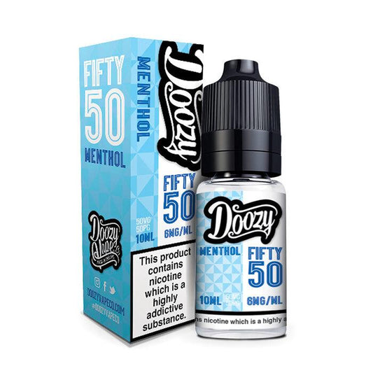 Doozy Vape Menthol Fifty 50 10ml E-Liquid