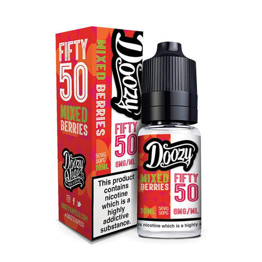 Doozy Vape Mixed Berries Fifty 50 10ml E-Liquid