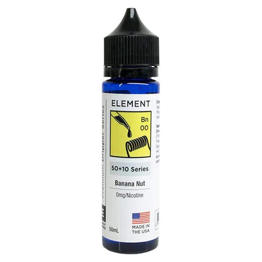 Element Mix Series - Banana Nut 50ml Short Fill E-Liquid