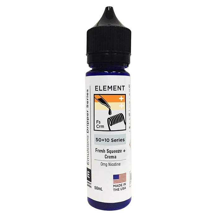 Element Mix Series - Fresh Squeeze / Crema 50ml Short Fill E-Liquid 