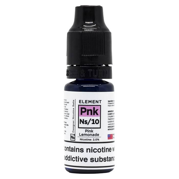 Pink Lemonade E-Liquid by Element - NS10 version (10mg of nicotine)