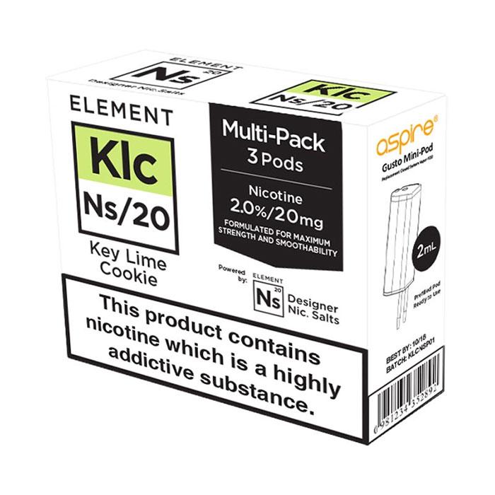 Element NS20 Series - Key Lime Cookie Pods