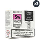 Element NS20 Series - Strawberry Whip Pods - x 3