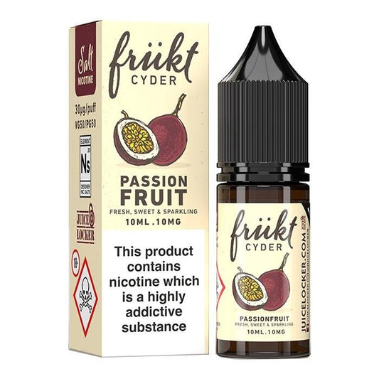 Frukt Cyder - Passion Fruit Nicotine Salt E-liquid 10mg