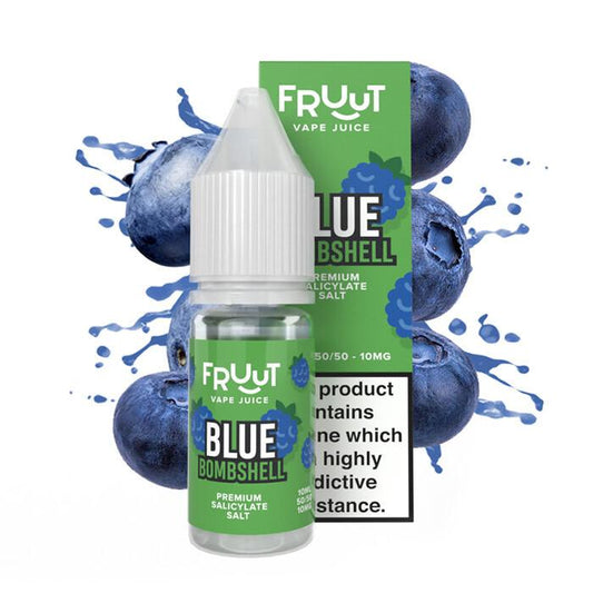 Fruut Salt Blue Bomshell - 10ml Nicotine Salt E-Liquid