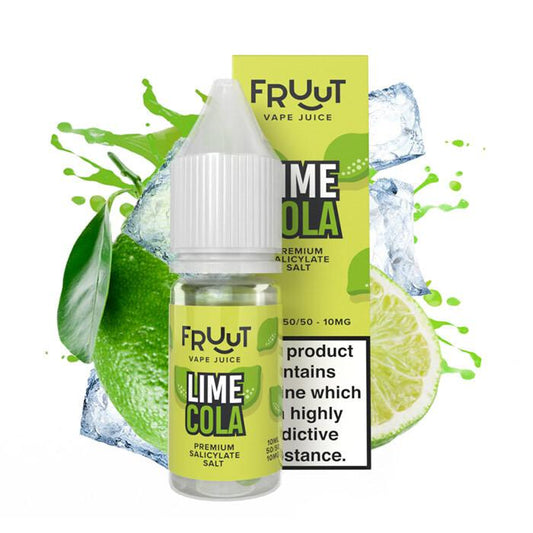 Fruut Salt Lime Cola - 10ml Nicotine Salt E-Liquid