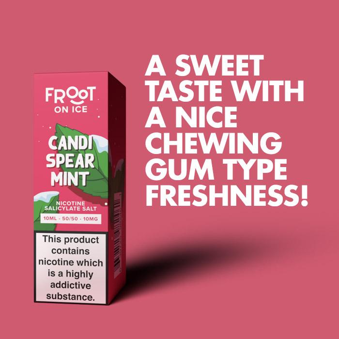 Fruut Salt On Ice Candi Spearmint Review