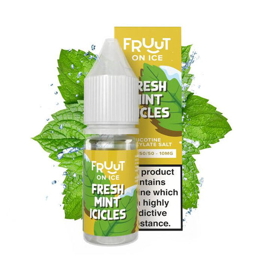 Fruut Salt On Ice Fresh Mint Icicles - 10ml Nicotine Salt E-Liquid