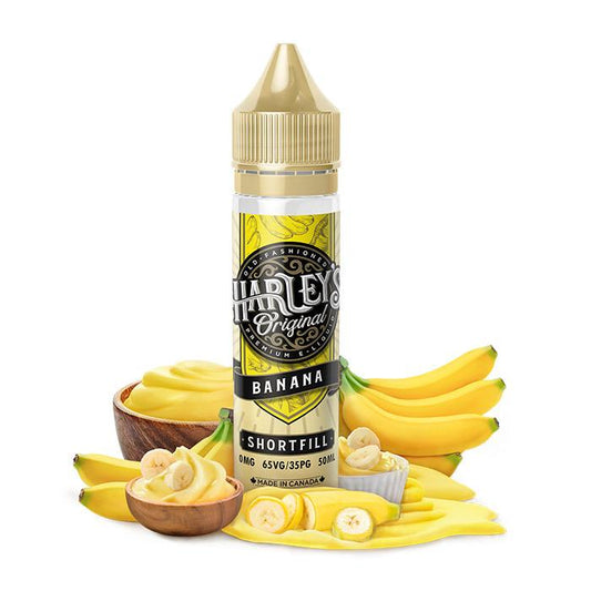 Harley's Original - Banana 50ml Short Fill E-Liquid