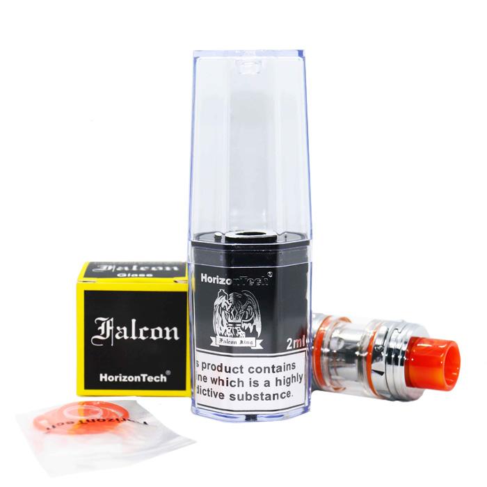 Horizontech - Falcon King Sub-Ohm Tank and 10ml E-Liquid - Package Contents