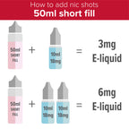 ZAP! Juice - Lychee Lemonade - how to add a nic shot