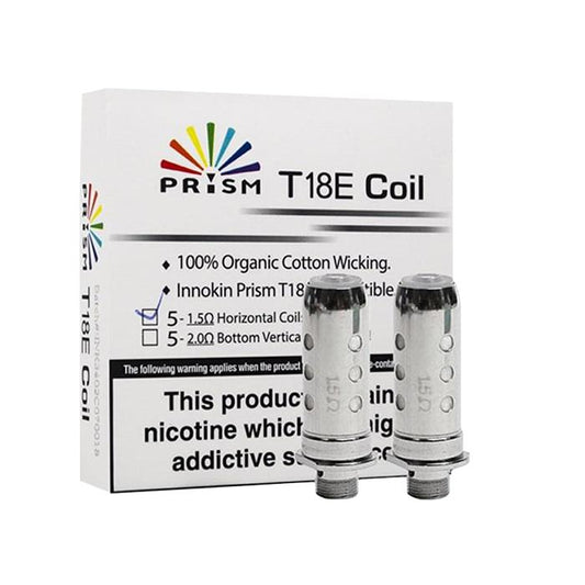 Innokin Prism T-18E Replacement Coils 1.5ohm (5 pack)