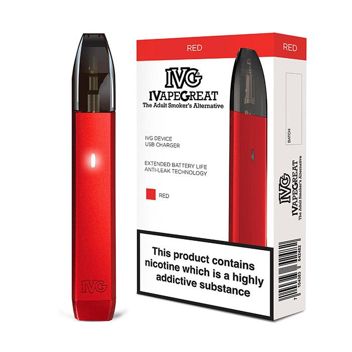 IVG Closed Pod System Device-Red