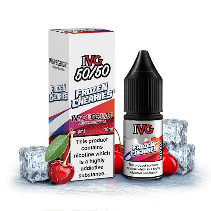 Frozen Cherries 10ml E-Liquid by IVG 50/50