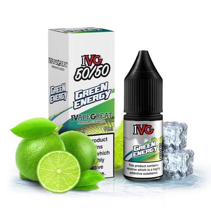 IVG E Liquid Crushed Range 10ml Green Energy