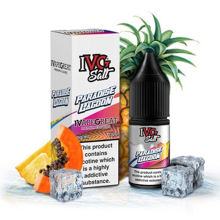 Paradise Lagoon 10ml Nic Salt E-Liquid by IVG