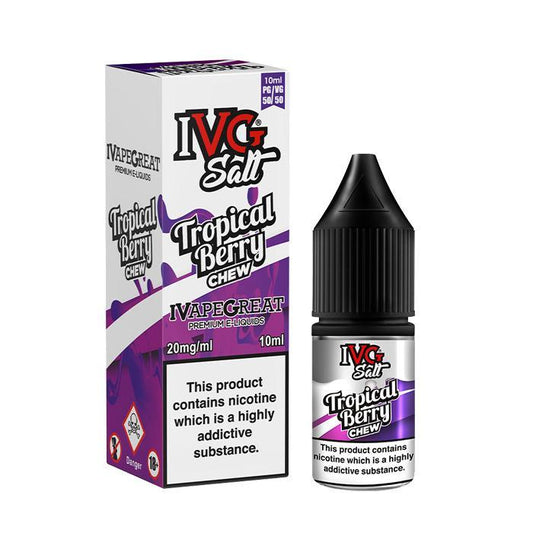 IVG Tropical Berry 10ml Nicotine Salt E-Liquid - 20mg Nic Salt