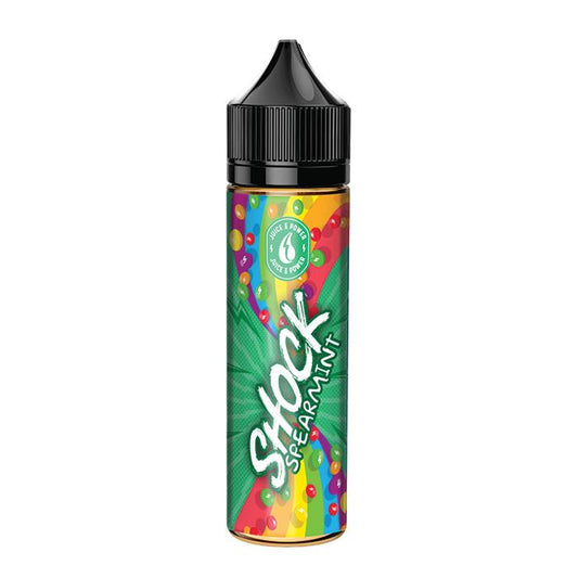 Juice N' Power - Shock Series - Shock Spearmint - 50ml Short Fill E-Liquid