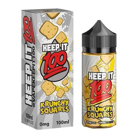 Keep It 100 - Krunchy Squares 50ml Short Fill E-Liquid