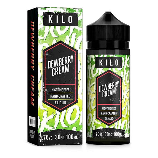 Kilo E-Liquids - Original Series - Dewberry Cream 100ml Short Fill E-Liquid