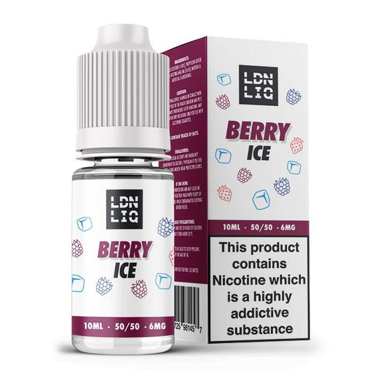 LDN LIQ Berry Ice 10ml E-Liquid - 6mg