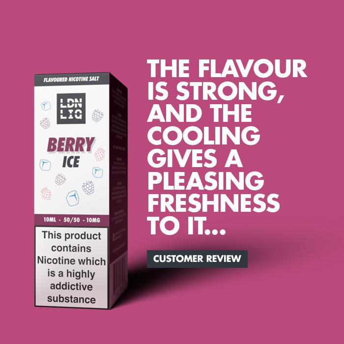 LDN LIQ Berry Ice 10ml E-Liquid - Review