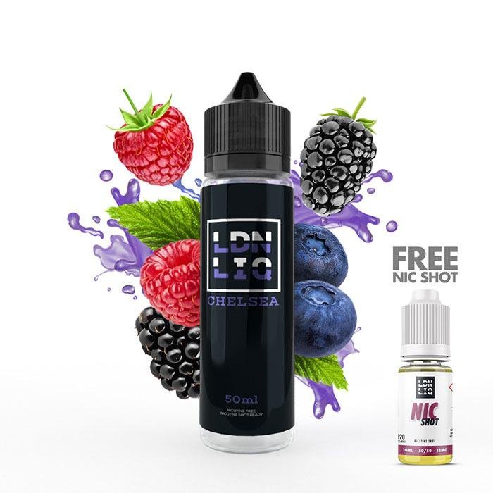 LDN LIQ - Chelsea 50ml - Free Nic Shot