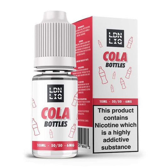 LDN LIQ Cola Bottles 10ml E-Liquid - 6mg