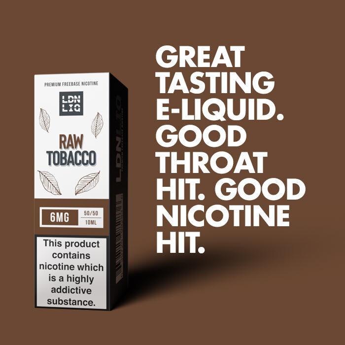 LDN LIQ Raw Tobacco - 10ml E-Liquid - Review