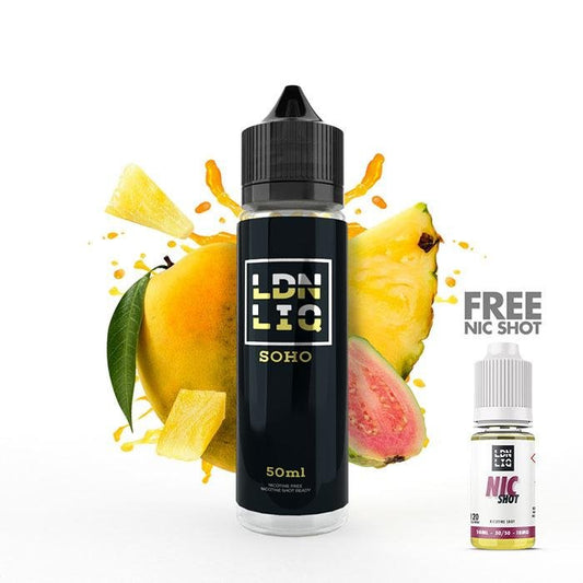 LDN LIQ - Soho 50ml - Free Nic Shot