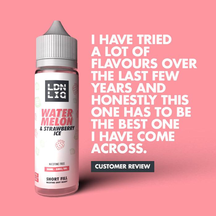 LDN LIQ Strawberry & Watermelon Ice 50ml Short Fill E-Liquid - Review