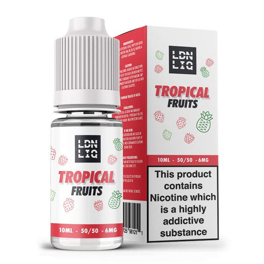 LDN LIQ Tropical Fruits 10ml E-Liquid - 6mg Nicotine
