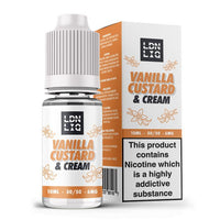 LDN LIQ Vanilla Custard & Cream 10ml E-Liquid
