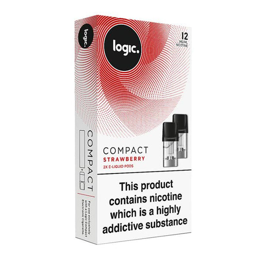Logic Strawberry 12mg Compact Vape Pod