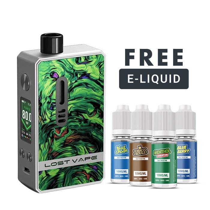 Lost vape Gemini Hybrid Pod With Free E-Liquid