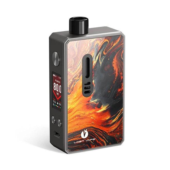 Lost vape Gemini Hybrid Pod -  Gunmetal Crater