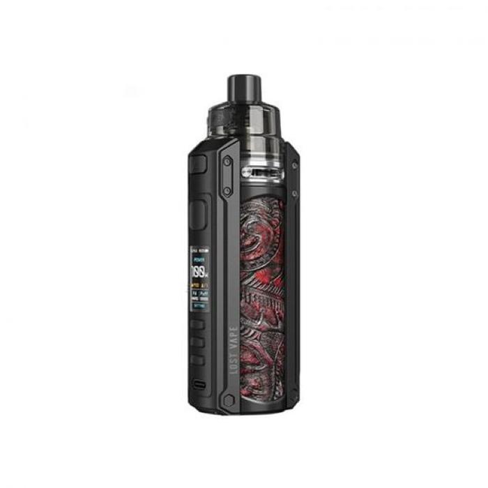 Lost Vape Ursa Multi Kit - Black-Ukiran Leather