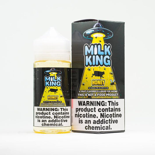 Milk King - Honey 100ml Short Fill E-Liquid