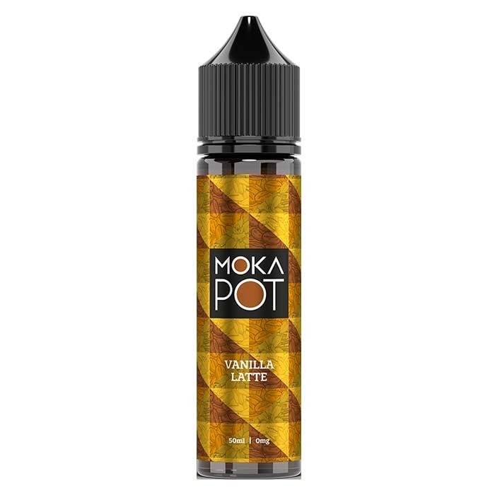 Moka Pot - Vanilla Latte 50ml Short Fill E-liquid