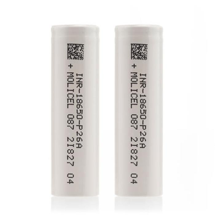 Molicel P26A 18650 Battery Twin Pack