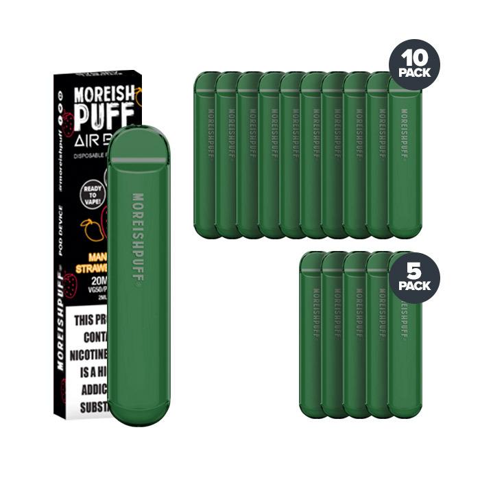 Moreish Puff Disposable Vape Mango Strawberry