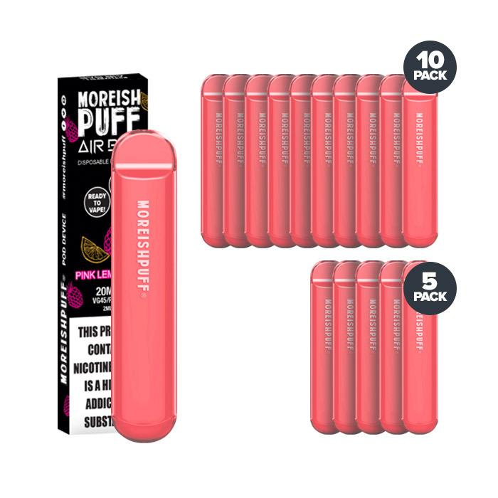 Moreish Puff Disposable Vape Pink Lemonade