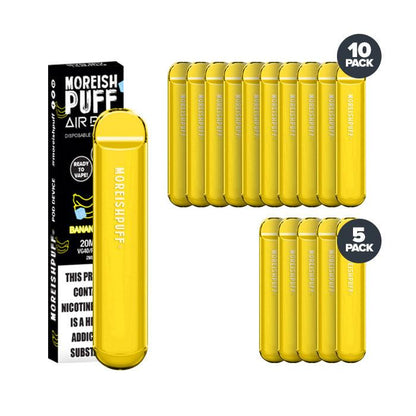 Moreish Puff Disposable Vape Banana Ice