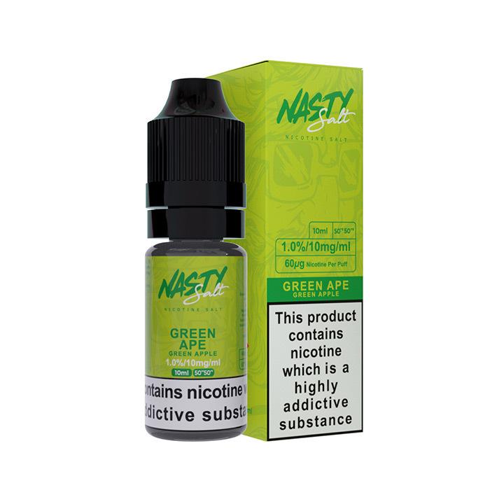 Nasty Salt - Green Ape Nicotine Salt 10ml E-Liquid