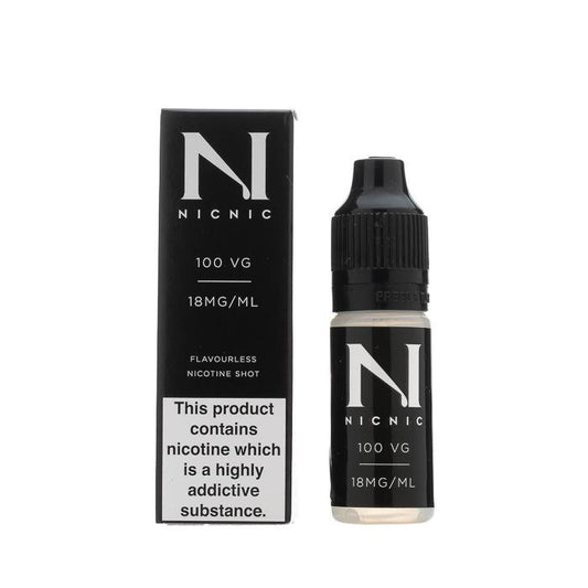 Nic Nic 18mg 100VG 10ml Nicotine Shot
