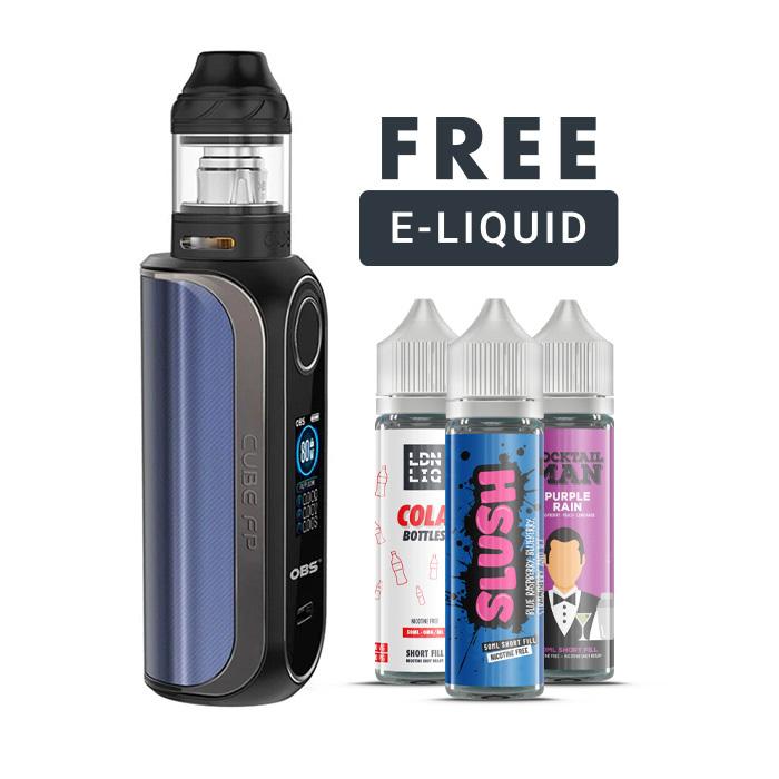 OBS – Cube FP Vape Kit - Free 50ml E-Liquid